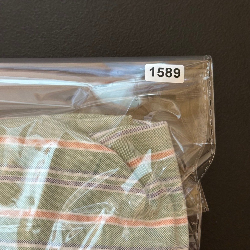 Vintage Polo Ralph Lauren Oxford Dress Shirt Mens 15.5 32/33 Classic Fit Striped - Picture 12 of 12